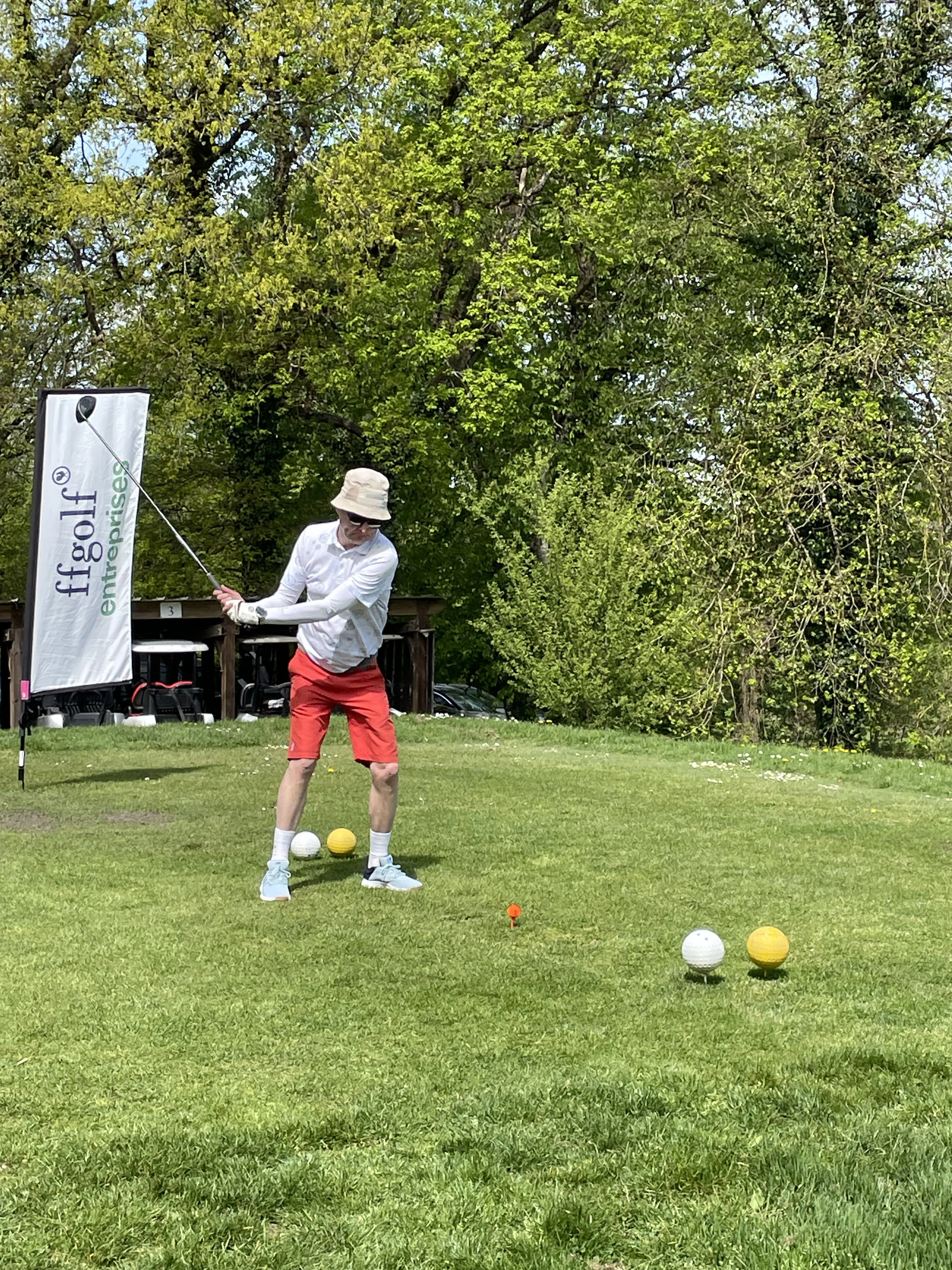 Swing au départ du 1 DR