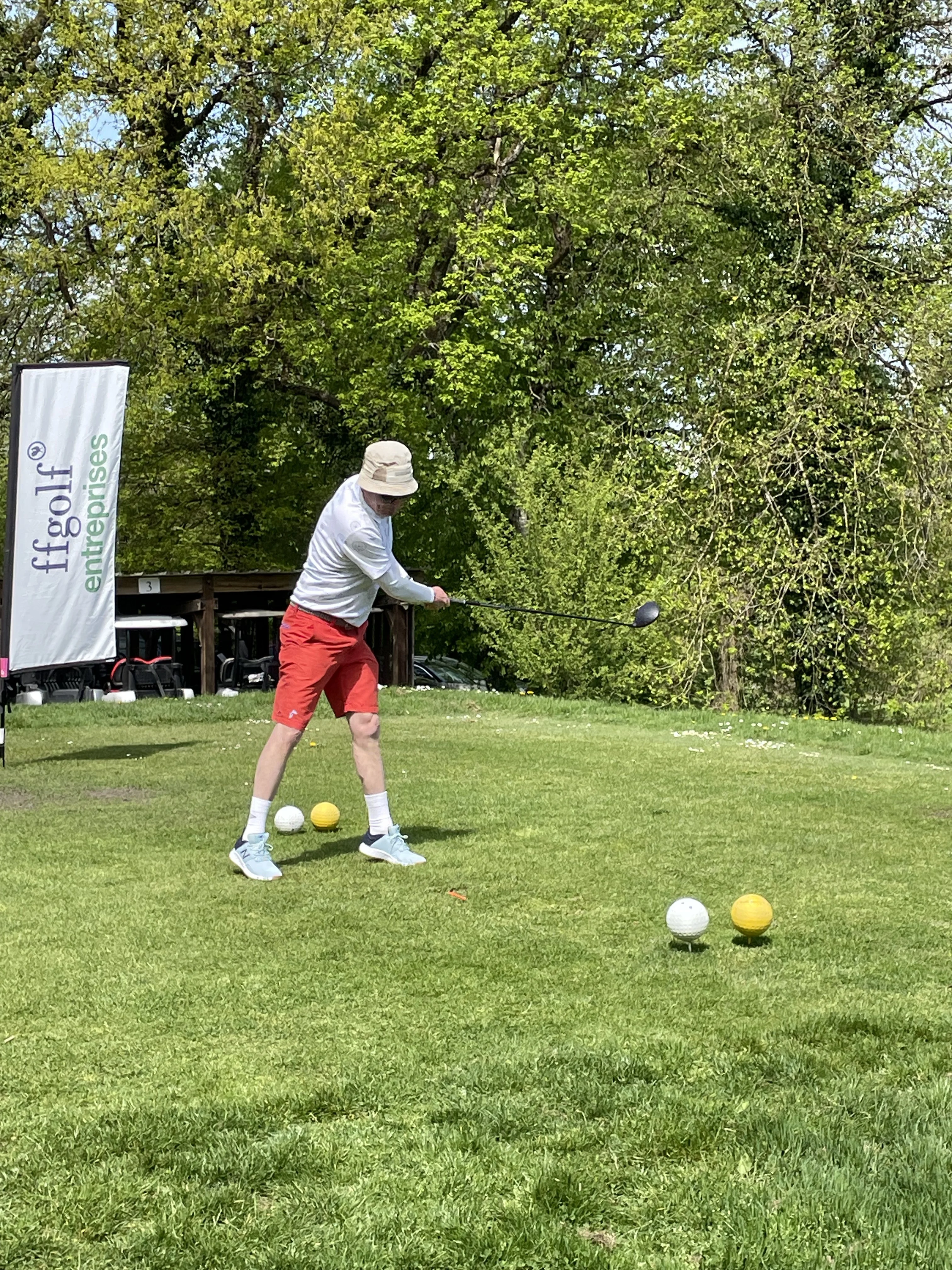 Swing au départ du 1 DR