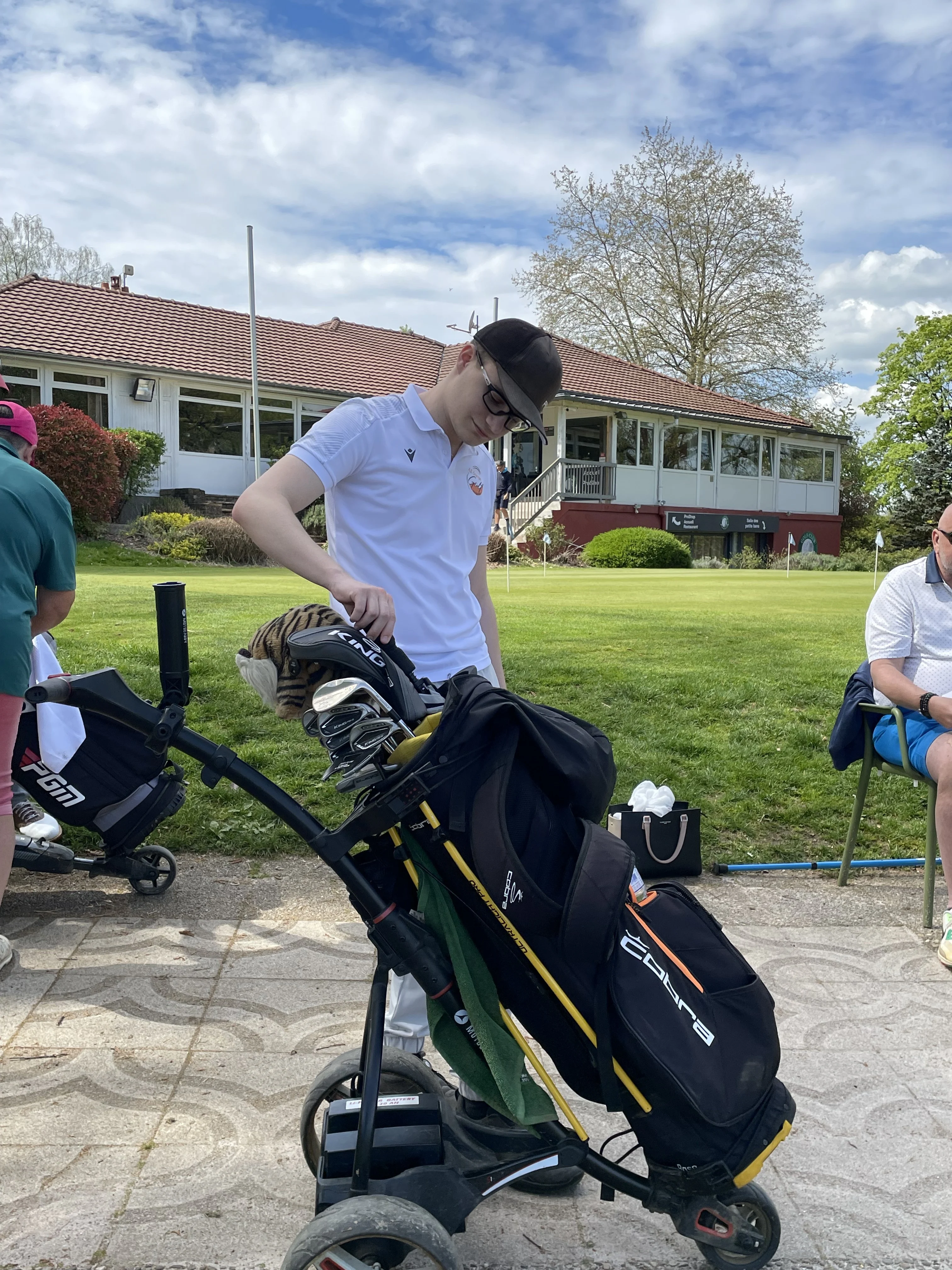 Prépa au départ avec starter PB et TBM